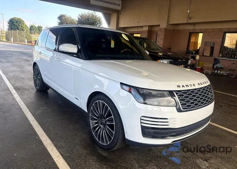 2019 Land Rover Range Rover Supercharged from USA, damaged, VIN SALGS5RE9KA537606